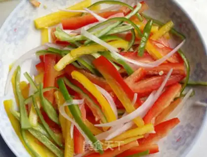 Make Triple peppers step 7