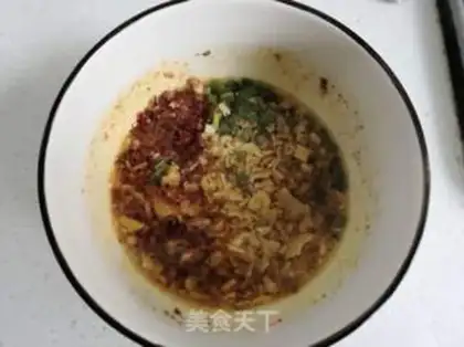 Make A spinach shrimp platter fan step 11