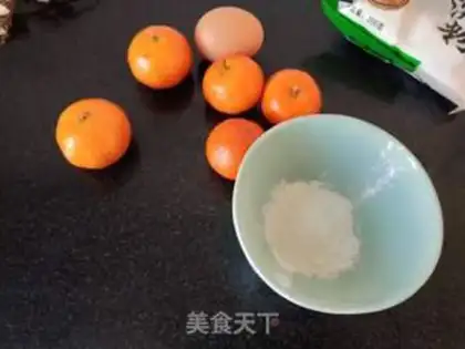 Make The silk and orange step 0