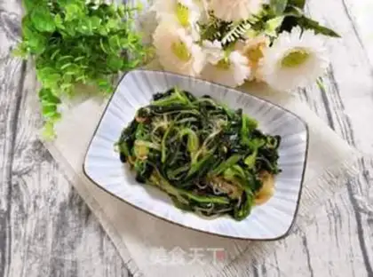 Make A spinach shrimp platter fan step 17