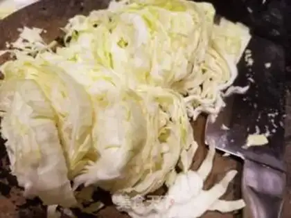 Make The cabbage step 1