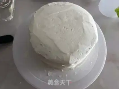 Make Black gallons with cream cakes step 9