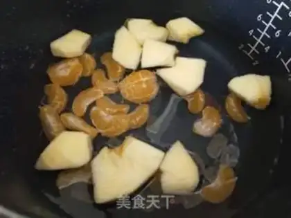 Make Orange apple water step 2