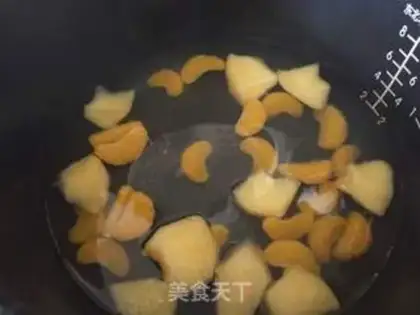 Make Orange apple water step 4
