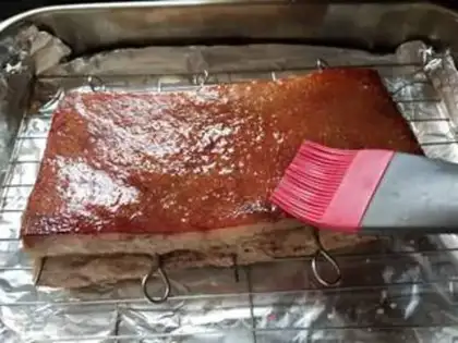 Make A wide-bricked roast step 13