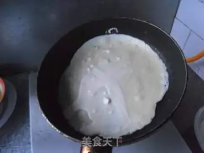 Make Breakfast burrito step 4