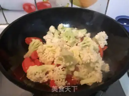 Make Tomato broccoli step 4