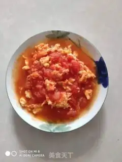 Make Tomato fried eggs step 6