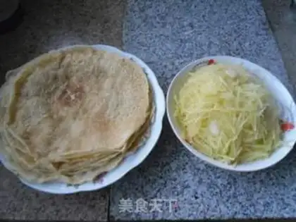 Make Breakfast burrito step 7