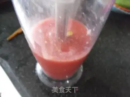 Make Red soup step 1