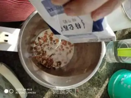 Make Peanut walnut milk step 1