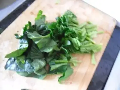Make Spinach step 1