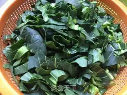 Make Green bean curd step 1