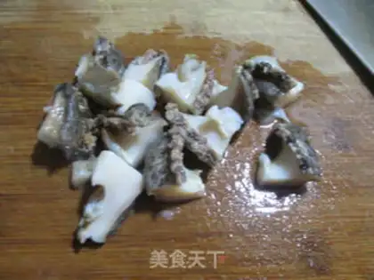 Make The abalone burns potatoes step 2
