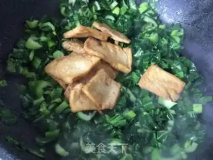 Make Green bean curd step 4