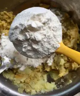 Make Frozen potato cakes step 3