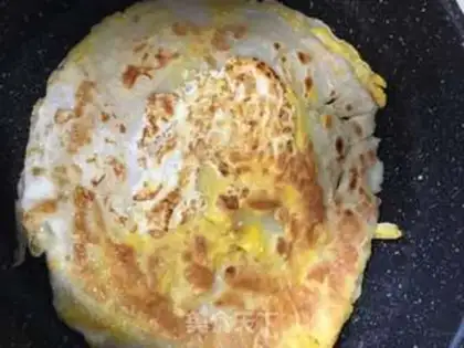 Make Black pepper, egg burrito step 6