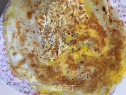 Make Black pepper, egg burrito step 7