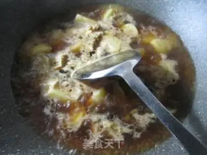 Make The abalone burns potatoes step 10