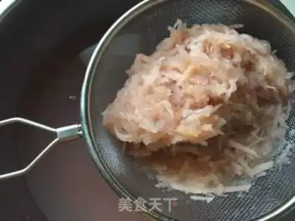 Make Soy sauce, egg fried rice step 2