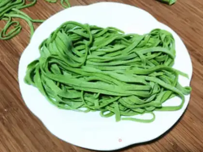 Make Emerald noodles from the seventh year step 6