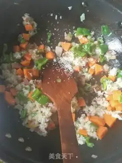 Make Chicken fried rice step 5