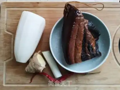 Make Radish gravy step 0