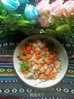 Make Chicken fried rice step 6