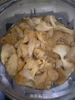 Make Red-burned dragonbone monkey mushrooms step 3