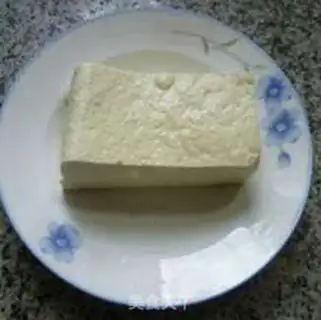 Make Snow chow tofu step 1