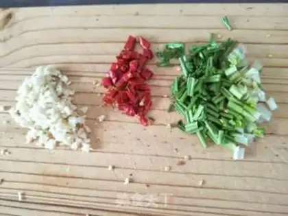 Make Porridge garlic claws step 1