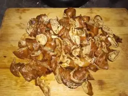 Make Big pie with comfy intestines and sauerkraut step 1
