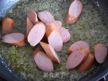 Make Beef sausage, Dutch beans step 5