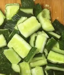 Make Cold cucumber step 1