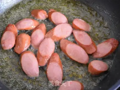 Make Beef sausage, Dutch beans step 6