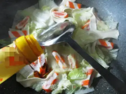 Make Shrimp cakes and noodles step 5