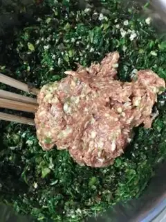 Make A hand dumpling of muscular mushrooms step 3