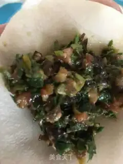 Make A hand dumpling of muscular mushrooms step 5