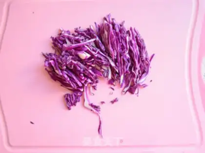 Make ♪ Purple kale noodle ♪ step 1