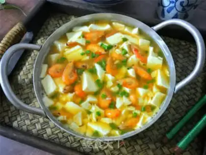 Make Shrimp tofu soup step 7