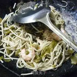Make Sour shrimp fried noodle step 10