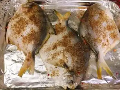 Make Roasted mackerel step 1