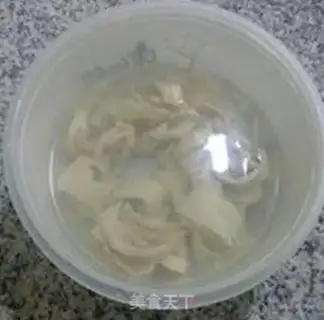 Make Noodles and Dutch beans step 2