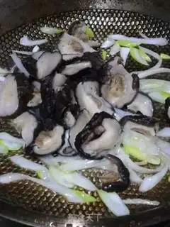 Make Mushroom greens step 2