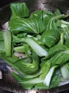 Make Mushroom greens step 3