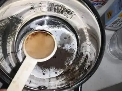 Make Milk, hot cocoa step 4