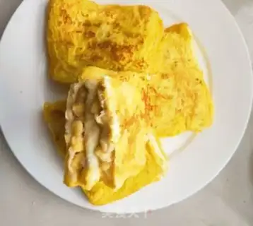 Make Banana milk toast step 5
