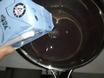 Make Milk, hot cocoa step 6