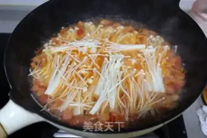 Make Sour soup, fat cow step 4