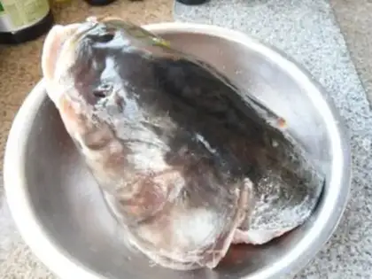 Make Snack fish head step 1